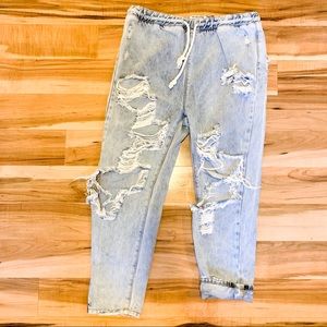 One Teaspoon boyfriend fit jeans